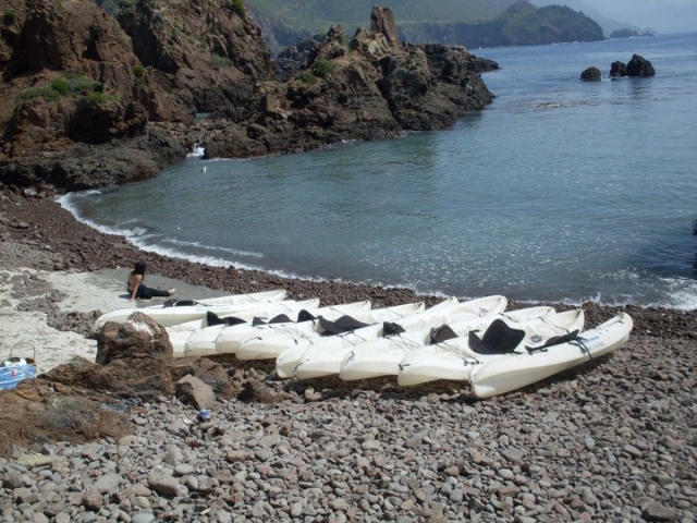 Antes de salir en kayak